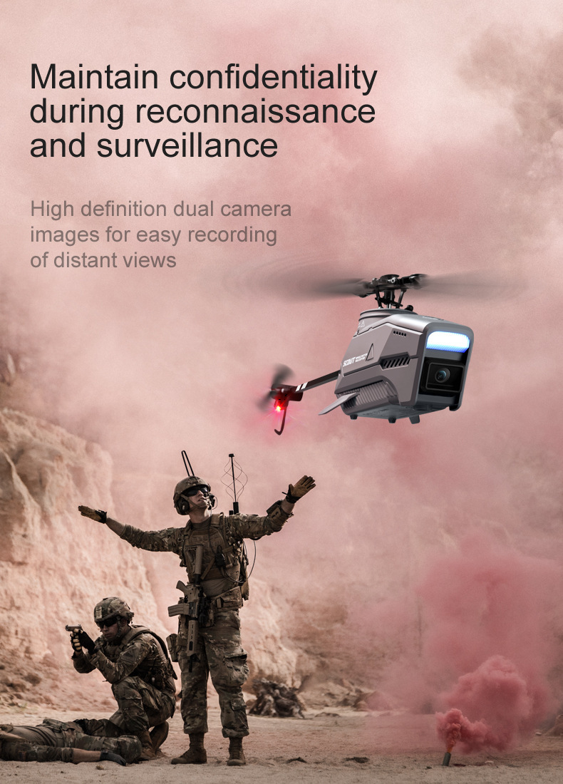 Remote Control Reconnaissance 8K Aerial Photography Special UAV - Image 2
