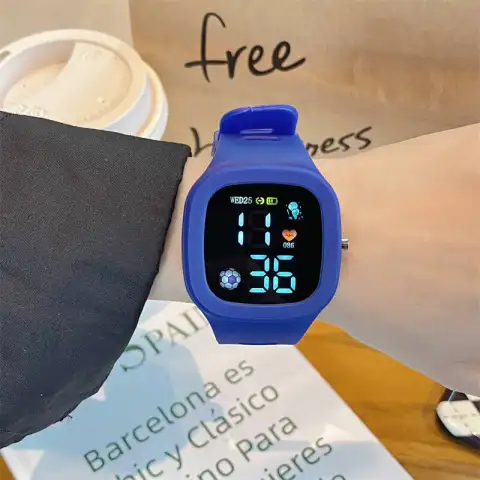 Klein Blue Watch Preppy Style Children