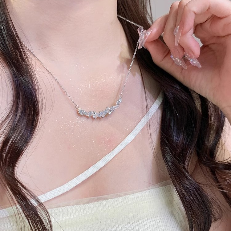 Zircon Water Drops Women's Necklace