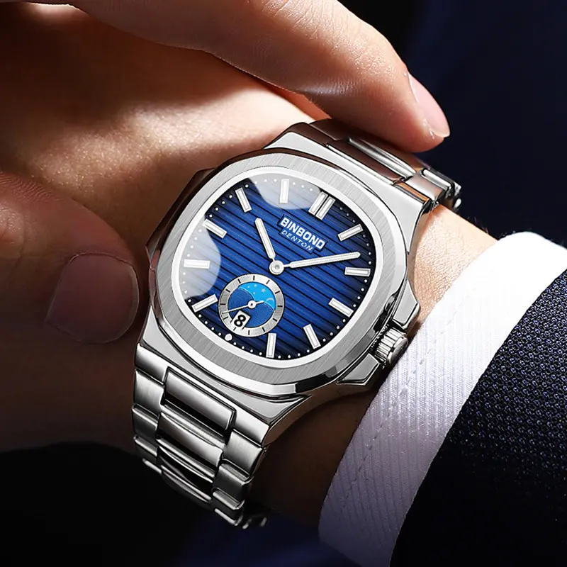 New Retro Steel Belt Quartz Watch Waterproof