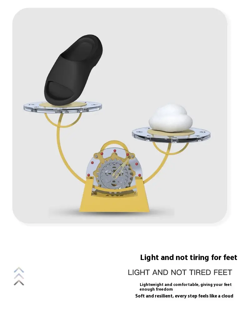 Thick-soled Daddy Slippers Non-slip Wear-resistant Home Couple Outdoor Eva Drooping Sandals