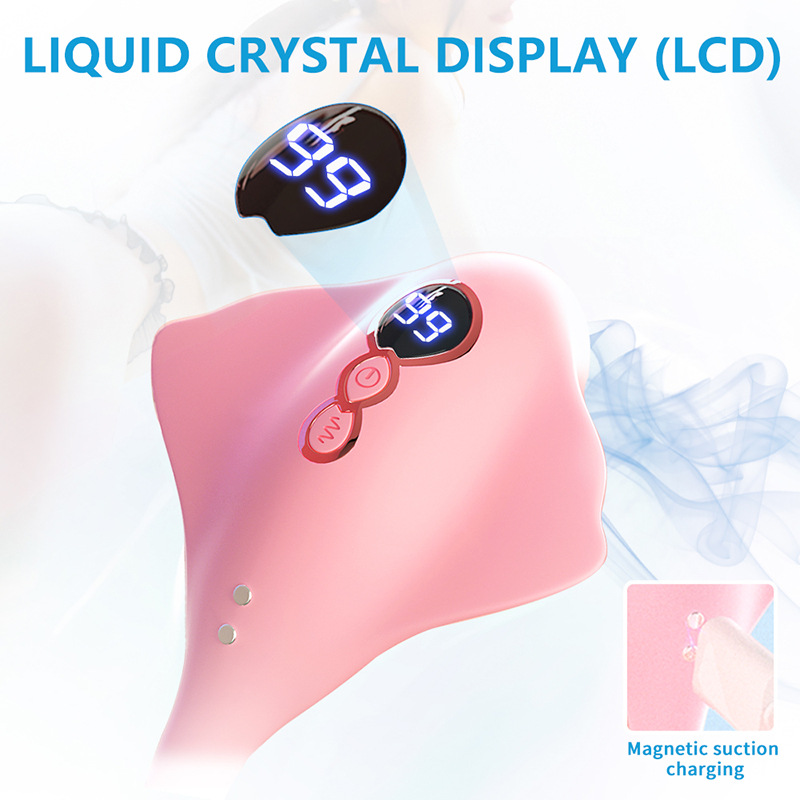 Women's Manta Ray Telescopic Sucking Vibrator Toy 9