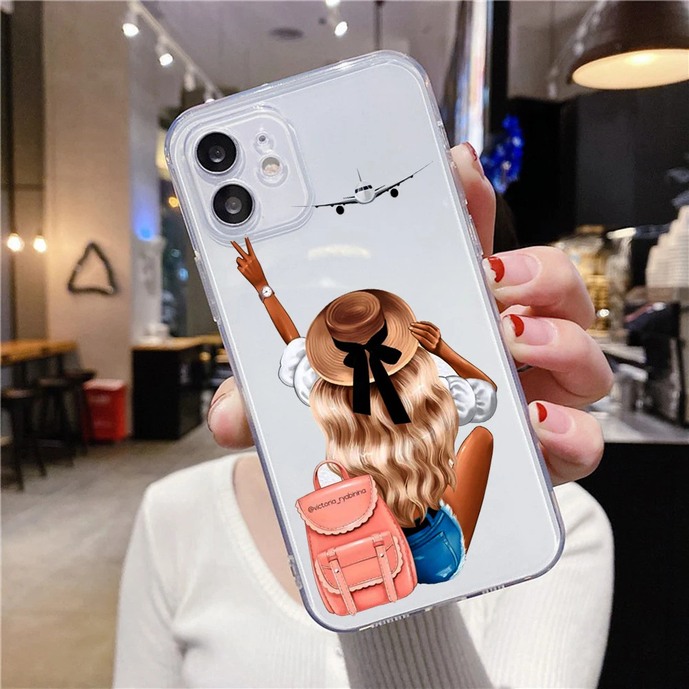 Title 6, Fashion Bikini Girl Cute Braid Phone Case