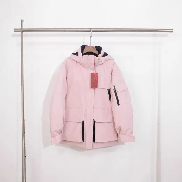 Women's Mid length Loose Student Cotton padded Coat Pink - Shop at LoveMi