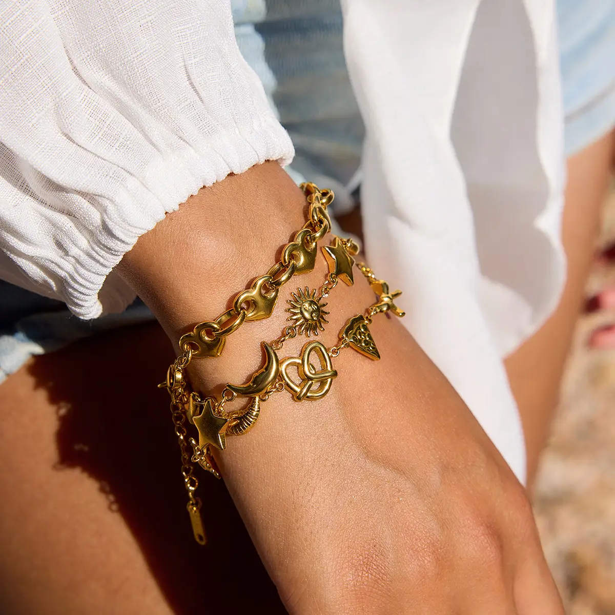 Heart Bracelet Light Luxury High-grade Jewelry Does Not Fade
