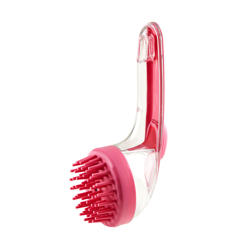 Shampoo Brush Rose Red