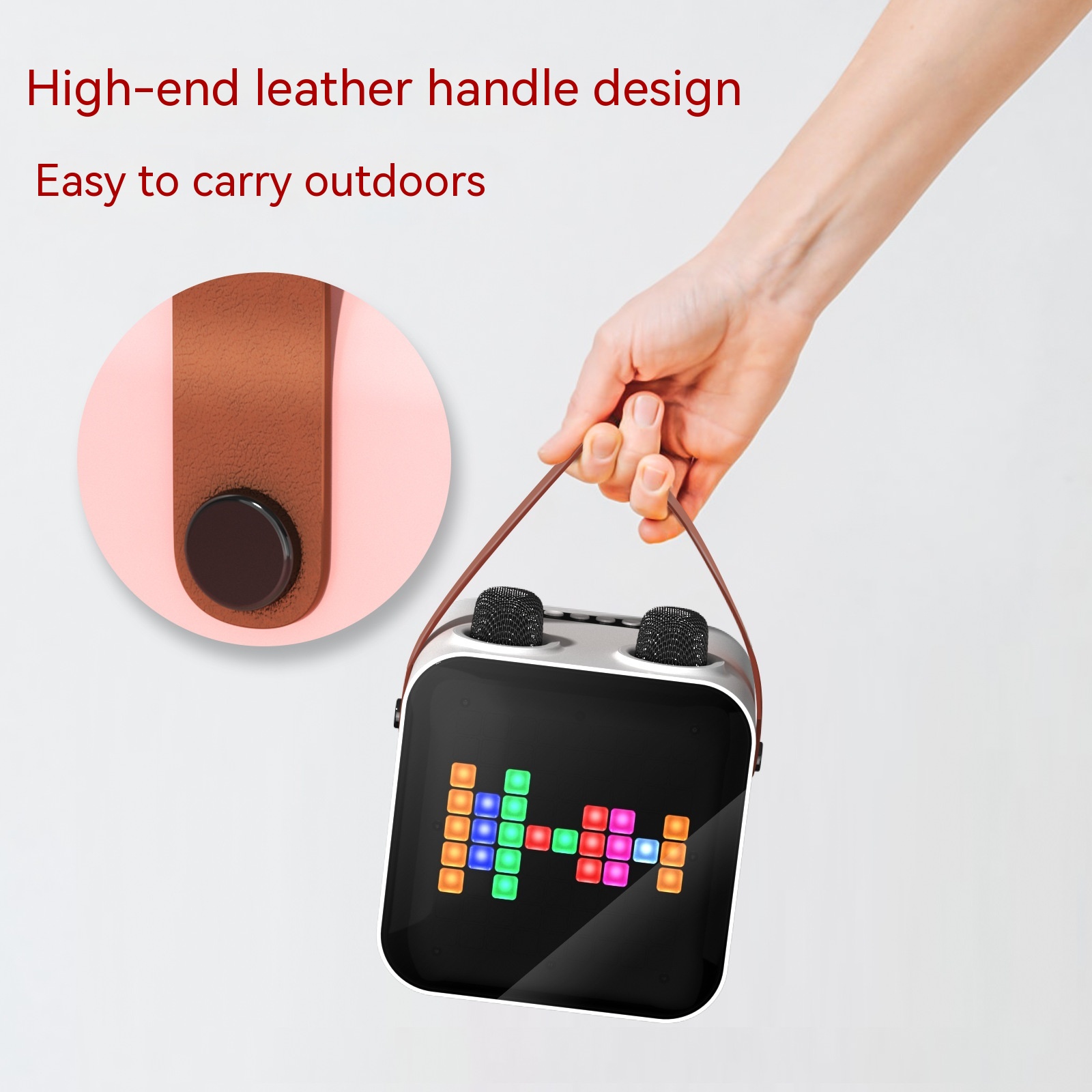 Bluetooth Speaker Outdoor Portable Dual Microphone - Image 8