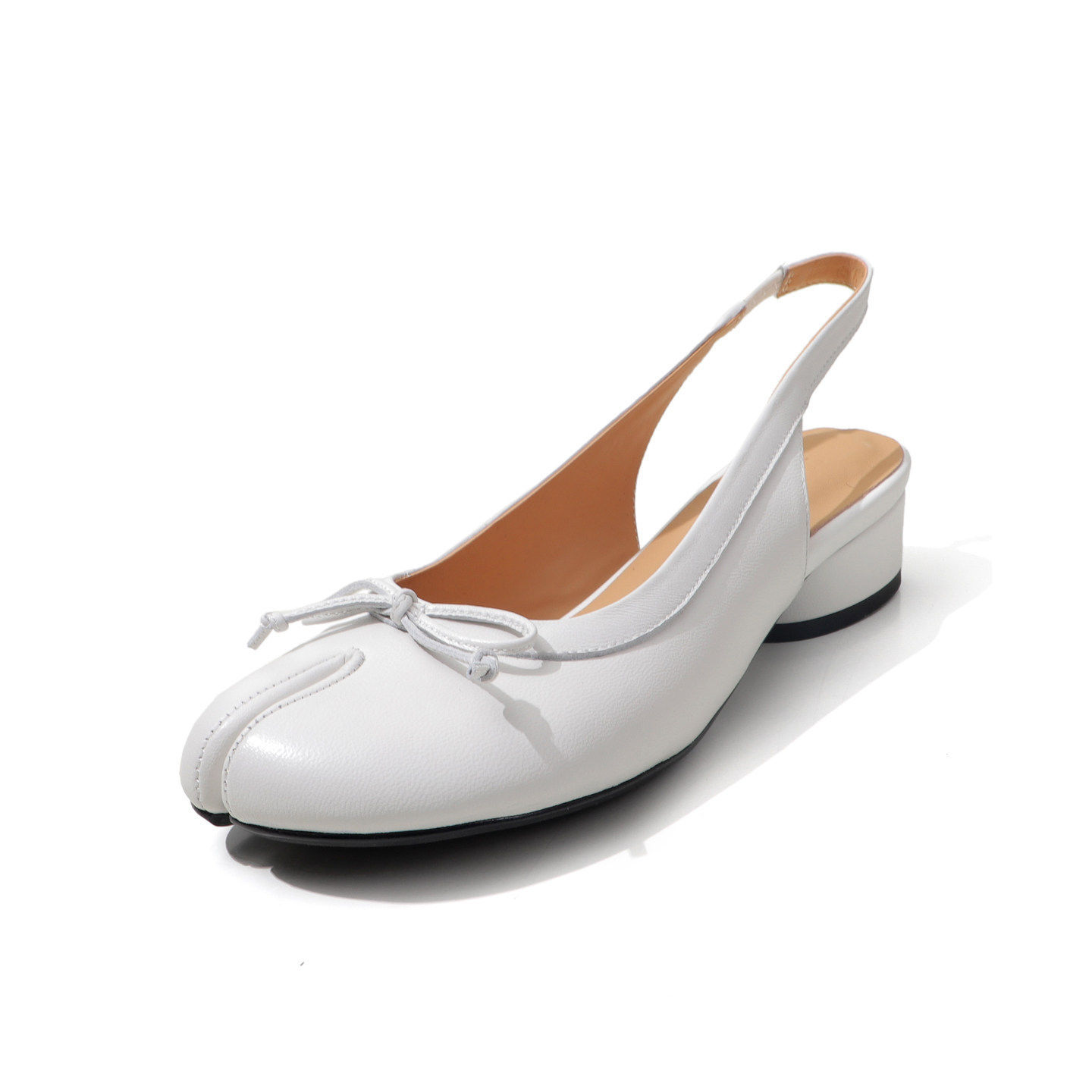Leather Closed-Toe Sandals