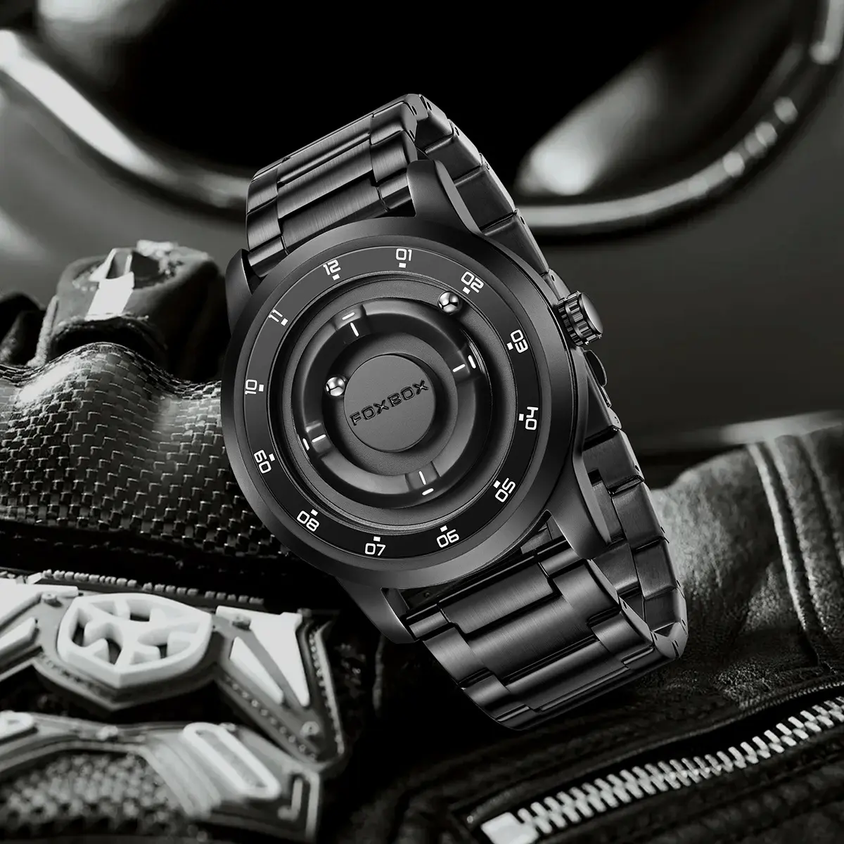 Cool Roman Scale Men's Multifunction Quartz Watch