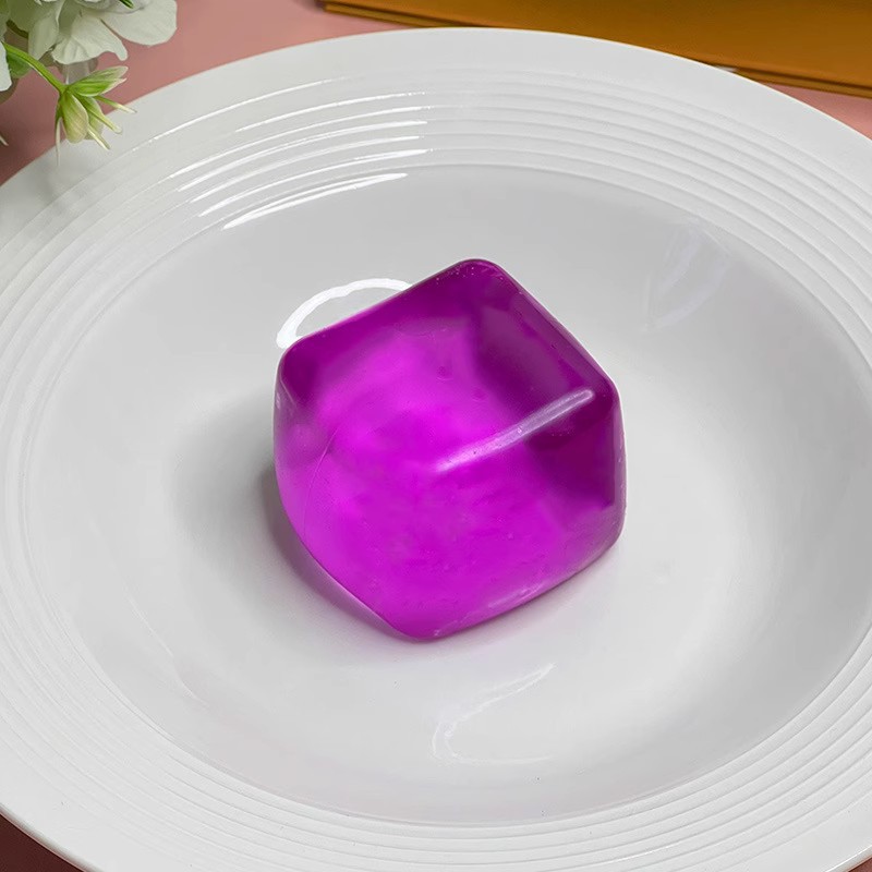 Big Ice Cube Molasses Stress-Relief Toy