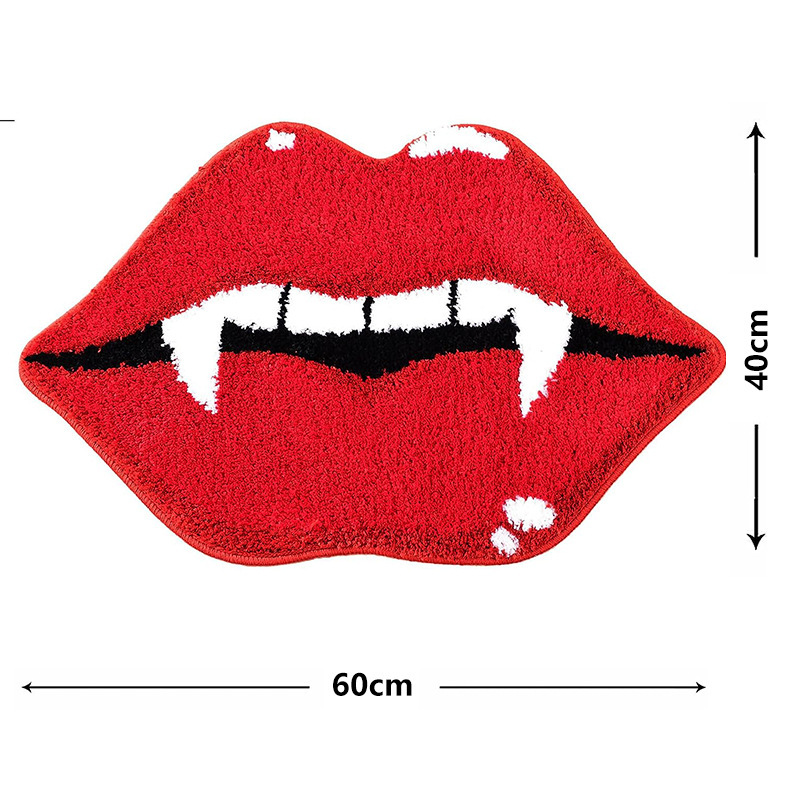 Halloween Cashmere-like Horror Mat Entrance Door Doormat