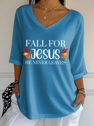 Striped Crew neck Loose fit Women's Top Nsy27125073136 L - Shop at LoveMi