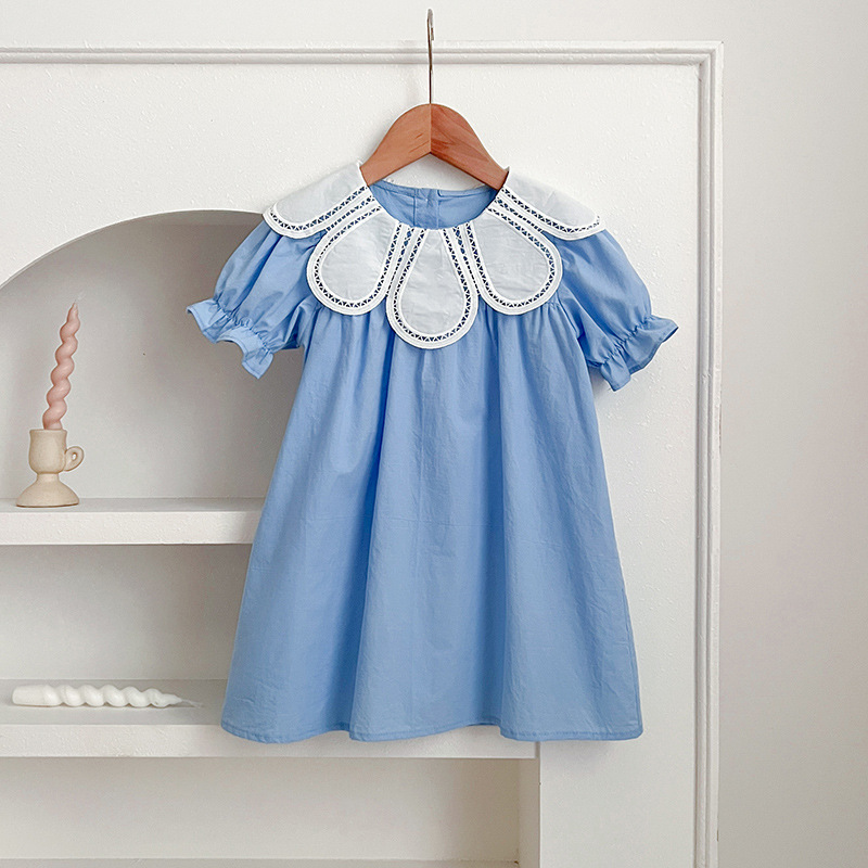 B060 Blue Dress