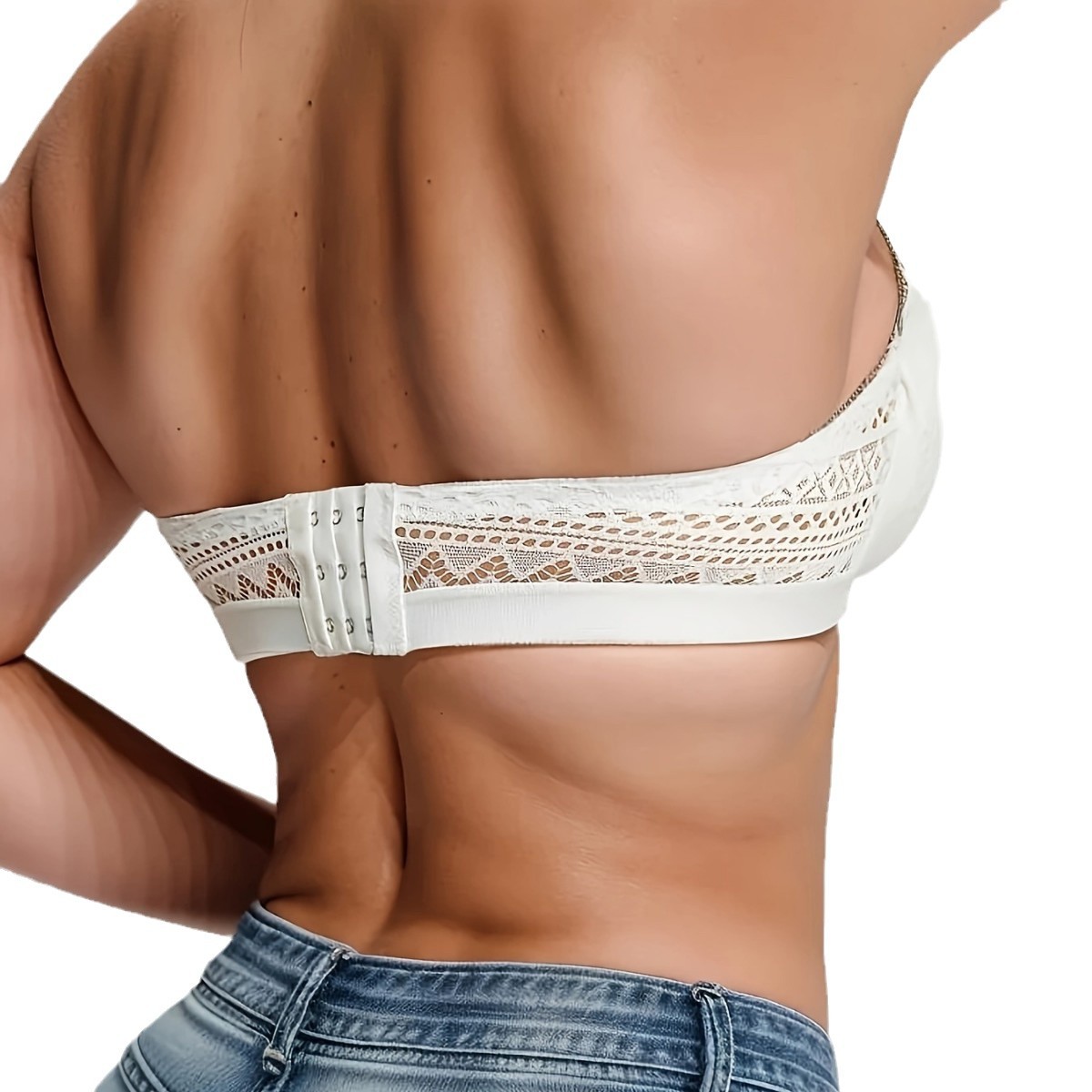 Seamless Strapless Non-slip Lace Push-up Bra That Prevents Sagging