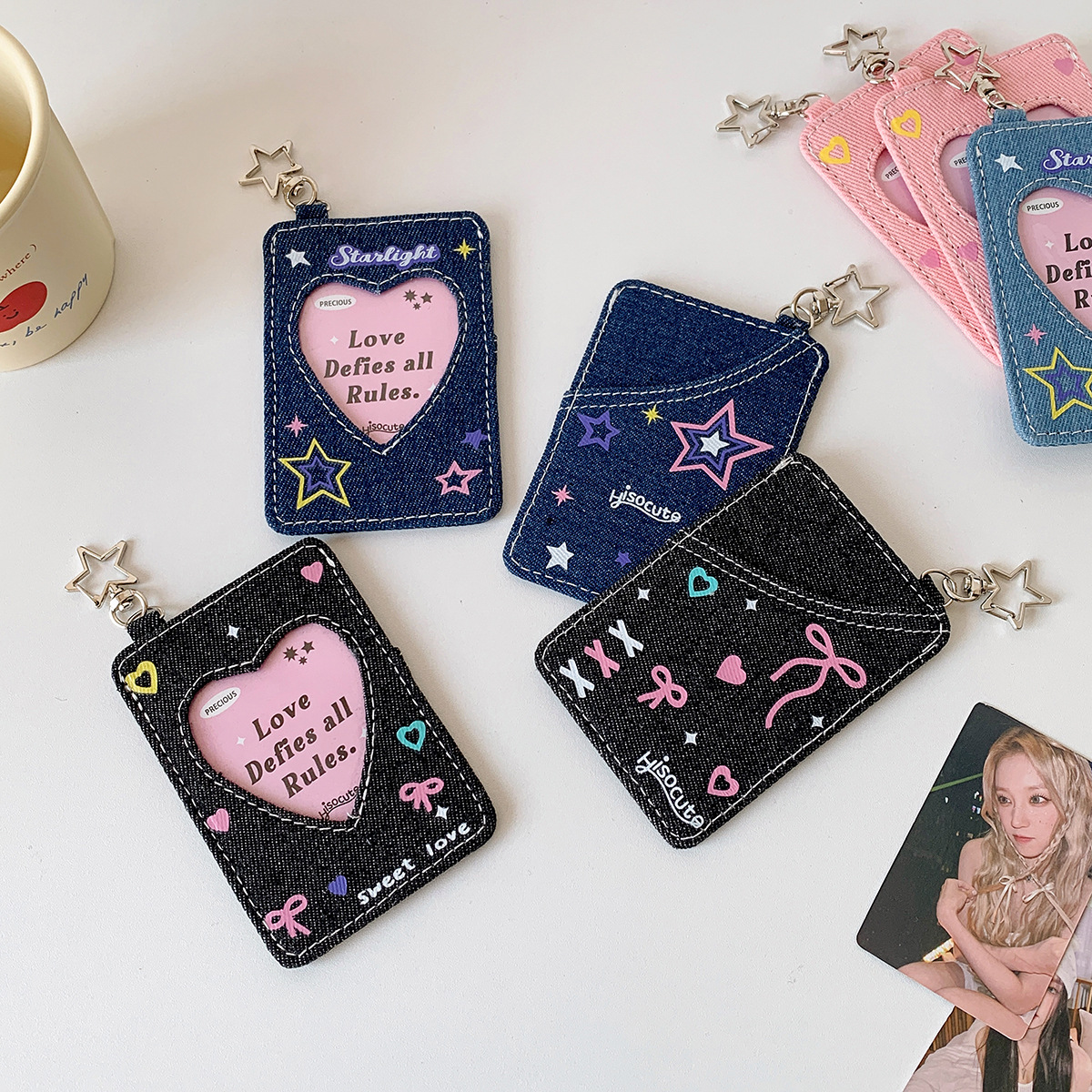 Denim Star Hard Card Case 5
