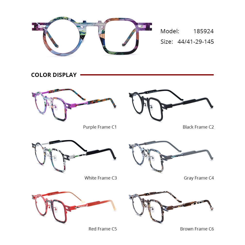 Colorful Ultra-light Unisex Eyeglass Frames