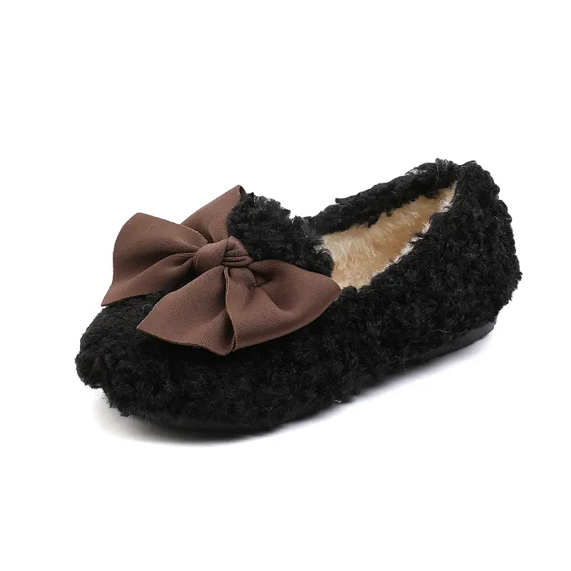 Children Insulated Cotton-padded Shoes Girls' Furry