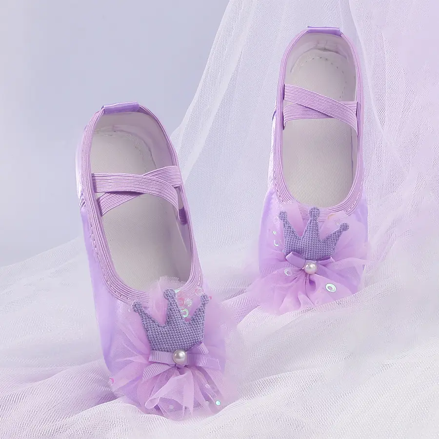 Children's Dance Shoes Soft Bottom Training Girl
