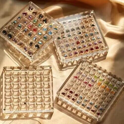 Transparent seaside miniature stone specimen mini shell