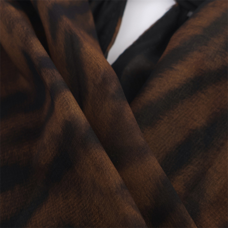 Animal Print Double Breasted Mini Dress