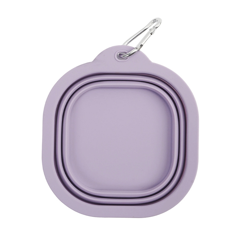 Cuenco plegable de silicona para viaje