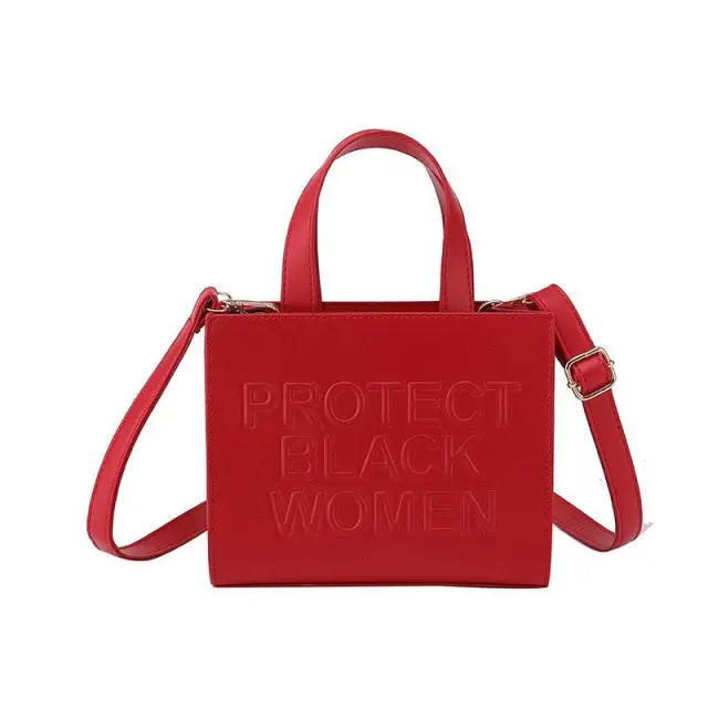 Women's Fashion Casual Embossed Candy colored Shoulder Messenger Bag Red - Shop at LoveMi