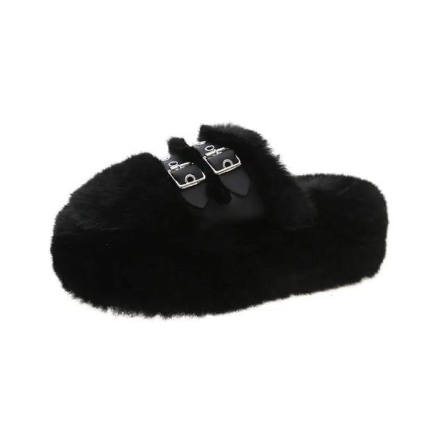Women's Thickened Wrapping Slippers Black - Shop at LoveMi