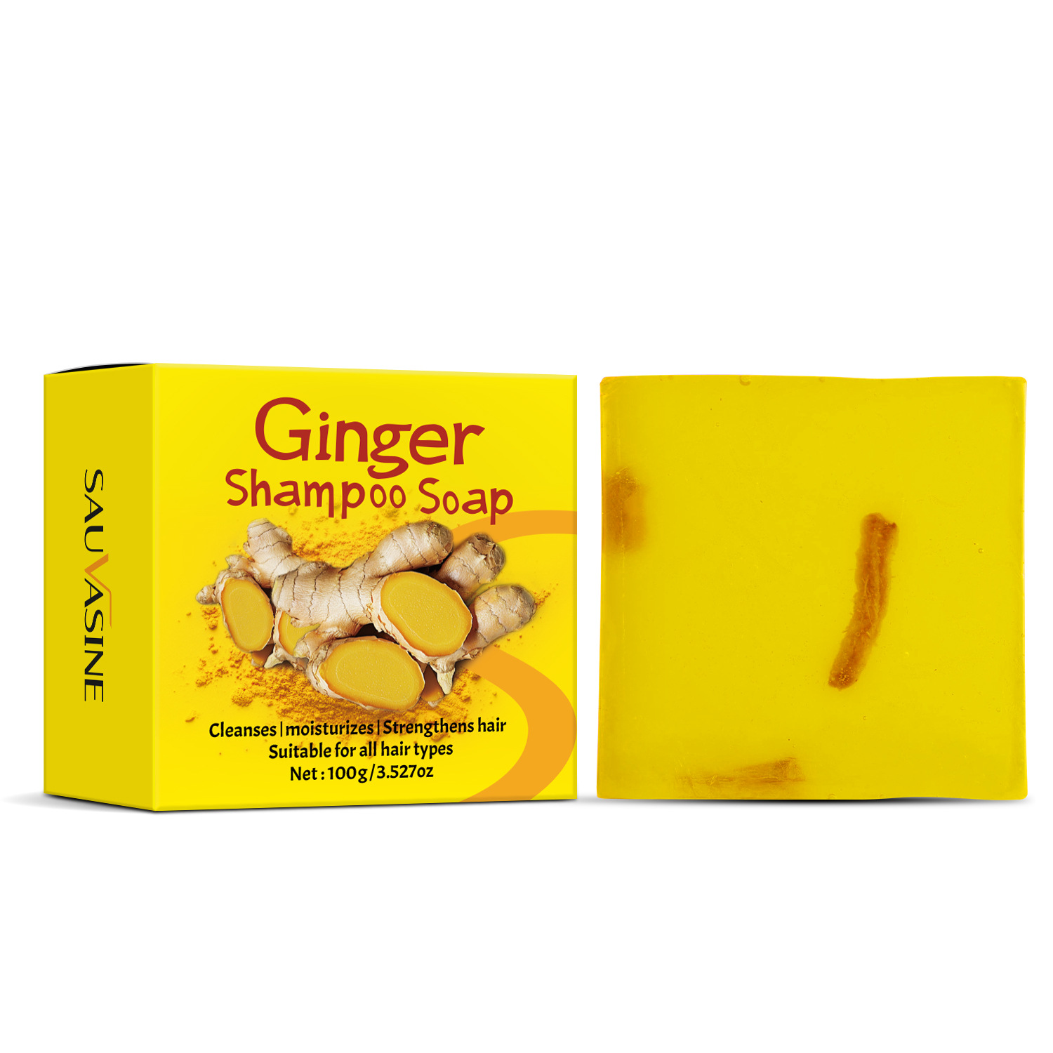 Title 7, Ginger Shampoo Soap Hair Care