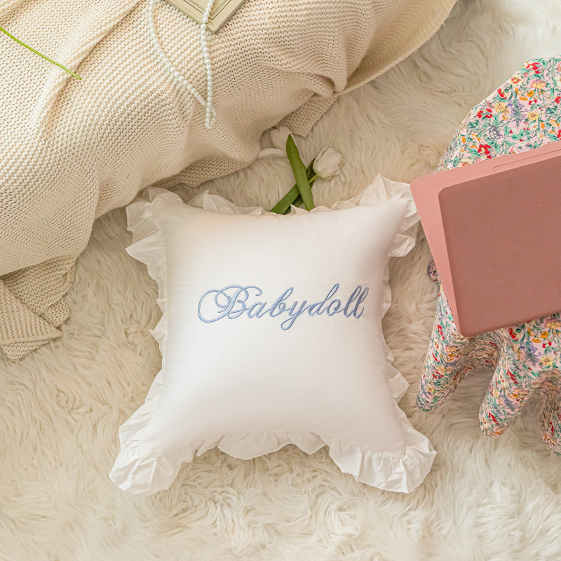 Babydoll Blue Pillow Cover