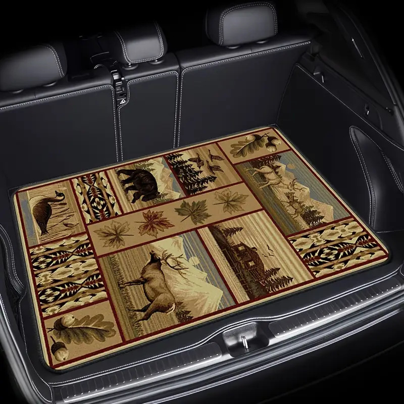 American-style Vintage Car Trunk Mat 7