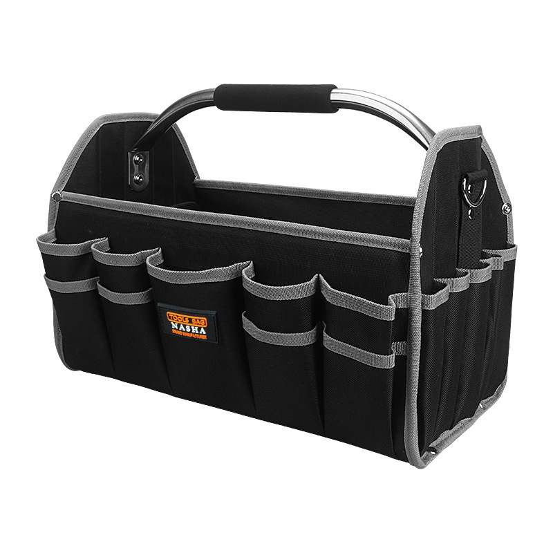Handheld Tool Bag, Multi-Functional Woodworking And Hardware Storage Pouch