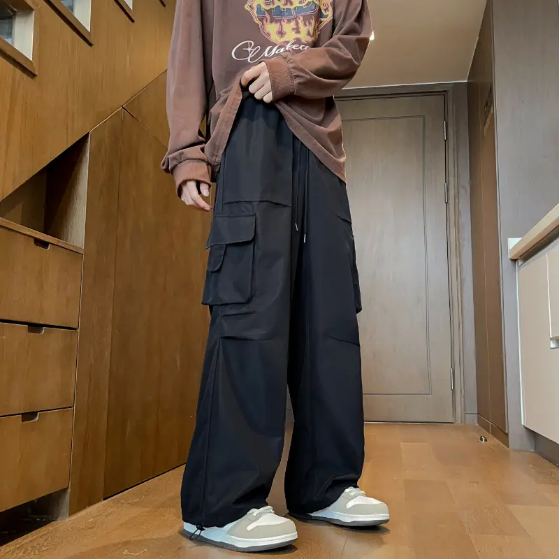 Loose Hong Kong Style Ins Straight Casual