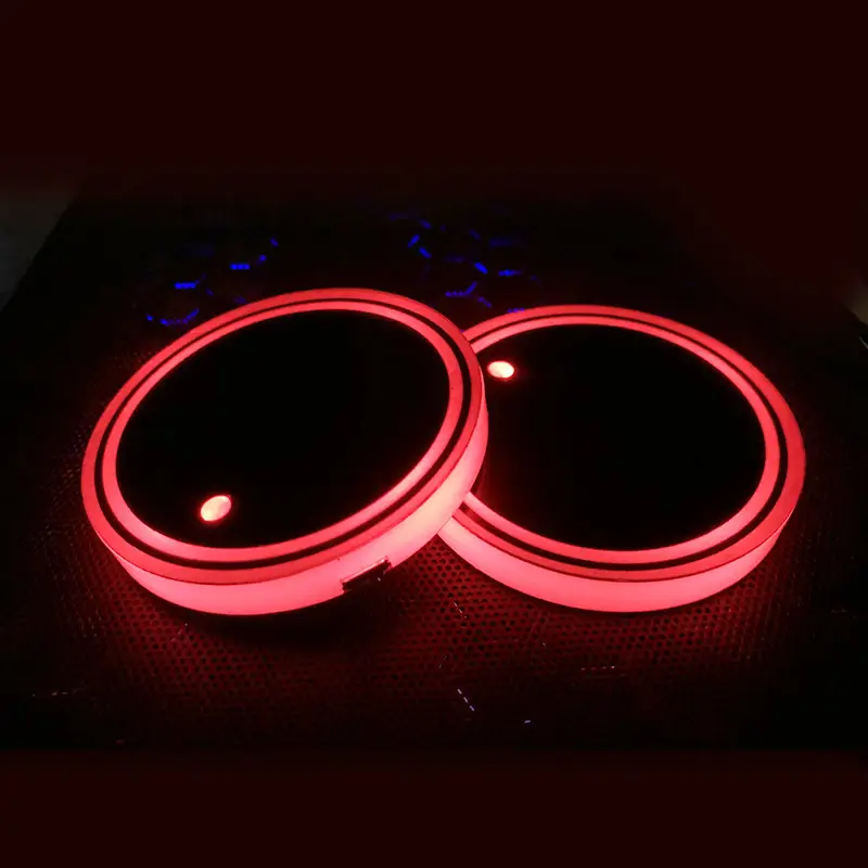 Car LED Light-emitting Coasters Ambience Light