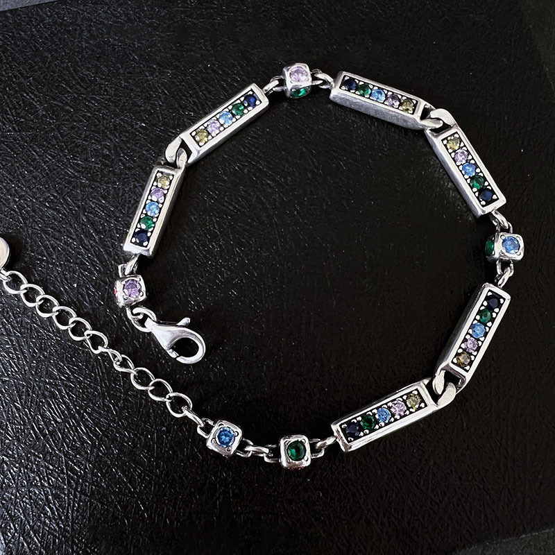 Women's Colorful Zircon Micro-inlaid Bracelet