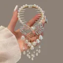 Bow Lily Balls Clip