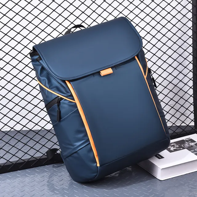 Business Casual Backpack Men's Large Capacity Blue - Shop at LoveMi