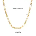 Personalized DIY Vacuum-Plated Stainless Steel Necklace view 6