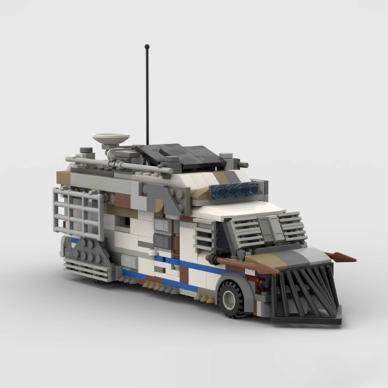 Doomsday Communication Car Building Blocks Toy