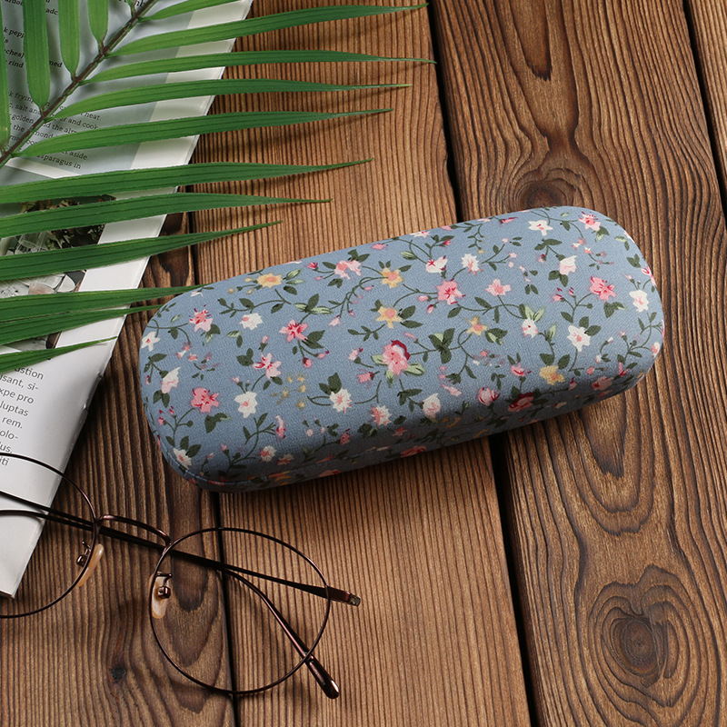 Women's Floral Vintage Myopia Glasses Case - Image 2