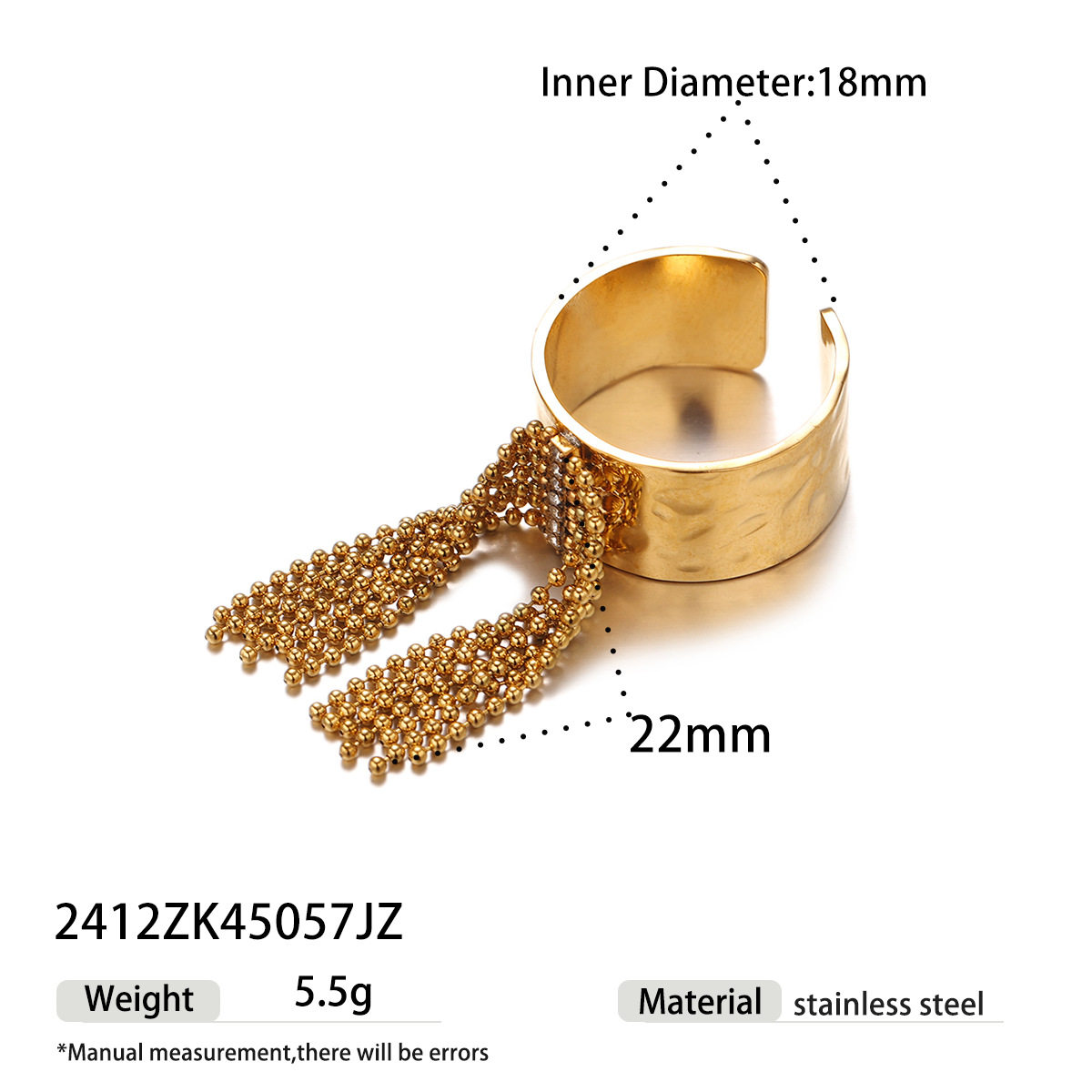 Stainless Steel RingTitanium Steel Niche And Premium