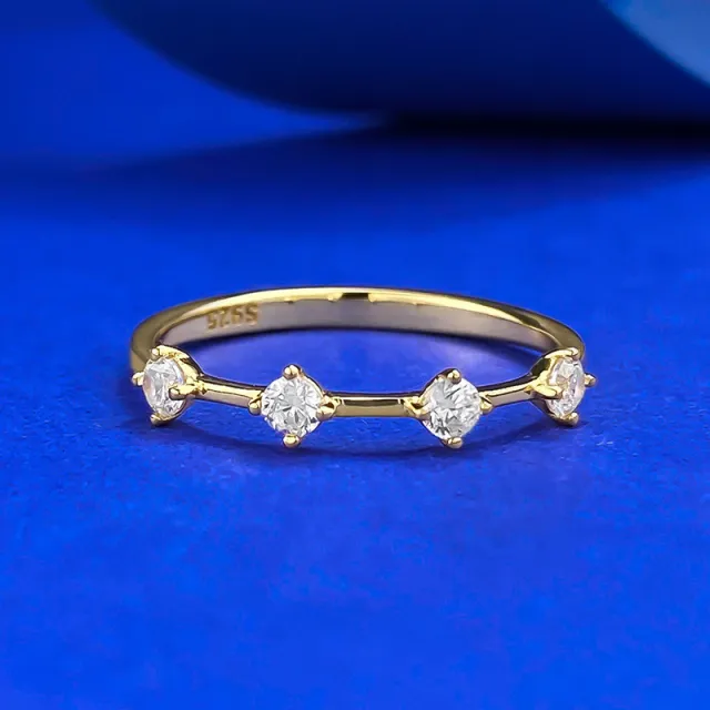 Gilded Minimalist Fashion Light Luxury Ring Gold - Shop at LoveMi