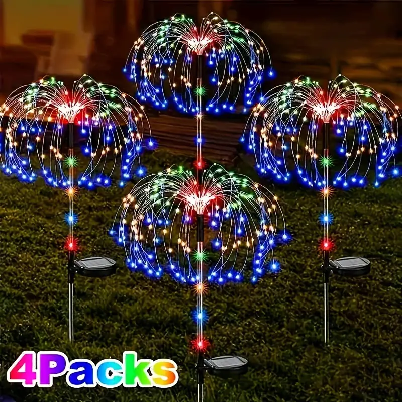 Solar Led Smoke Lamp Outdoor Courtyard Garden