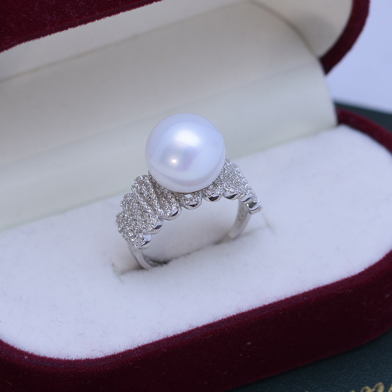 S925 Silver White Pearl