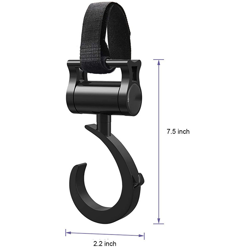 Title 1, Hook Of Baby Stroller Can Rotate 360 Degrees