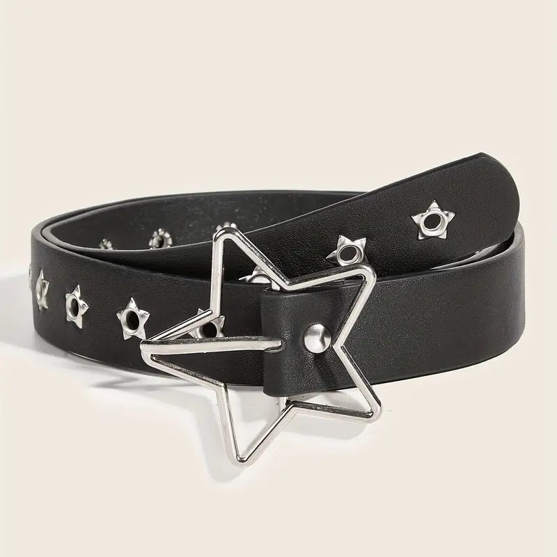 Female Punk Rivet XINGX Porous Personality Belt