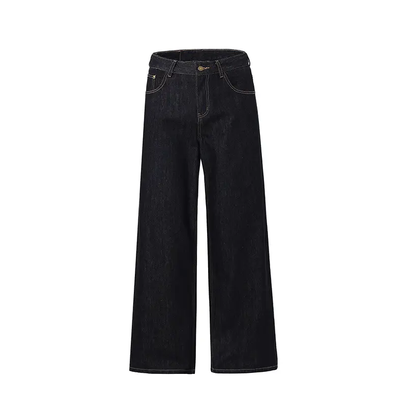 Retro Wide Leg Jeans Men's Loose