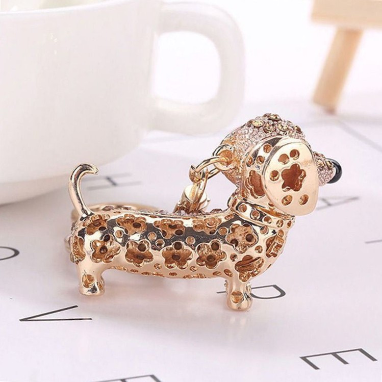 Title 6, Beautiful Dachshund Keychain