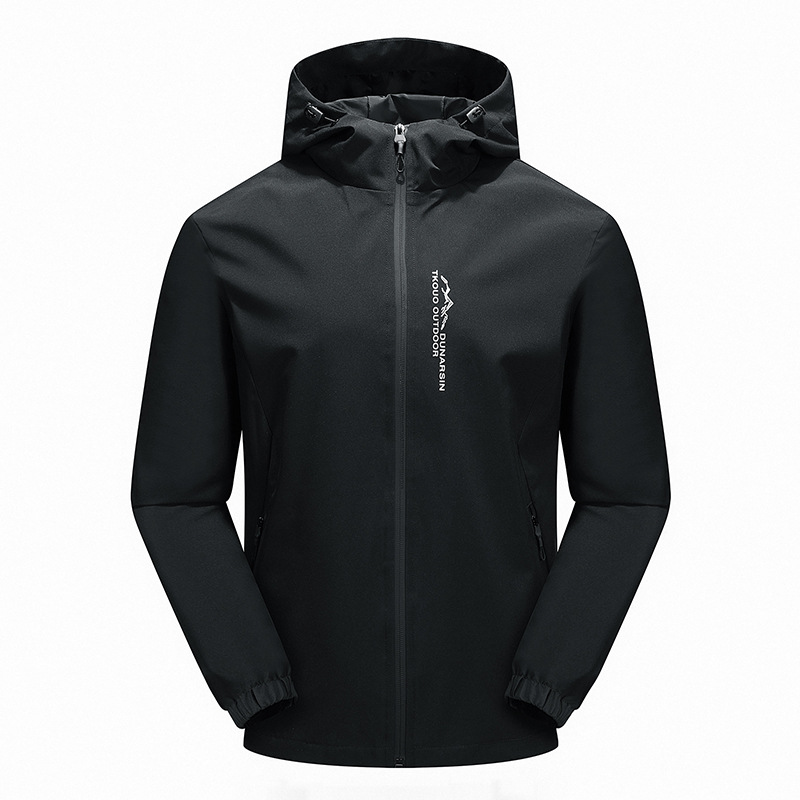 Title 3, Fashion Casual Hooded Windproof Jacket