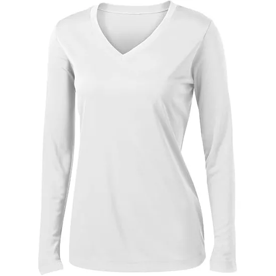 Women's Cotton Long Sleeve T shirt Top White - Shop at LoveMi