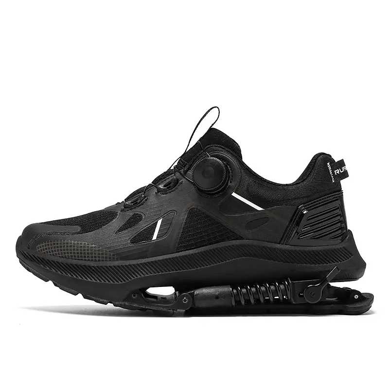 Black Tech Running Shoes Power Mechanical Marathon